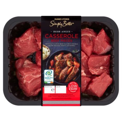 Dunnes Stores Simply Better Irish Angus Casserole Beef Pieces G