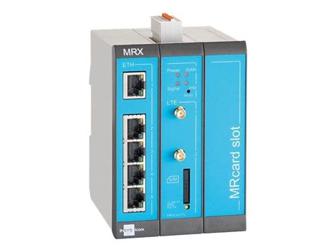 INSYS Icom MRX MRX3 LTE Router WWAN 4G DIN Rail 10023438