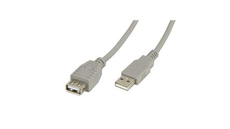 Cable USB Manhattan Extensión 4 5m Gris Coppel