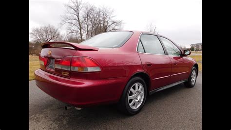 Honda Accord Special Edition L Vtec Firepepper Red Pearl