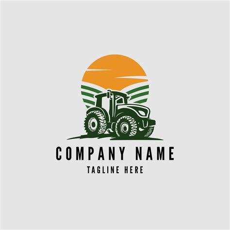tractor logo design templateagriculture logo templateagriculture logo