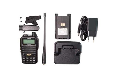 ALINCO DJ CRX 7 Walkie Talkie Biband VHF UHF 144 440 Mhz