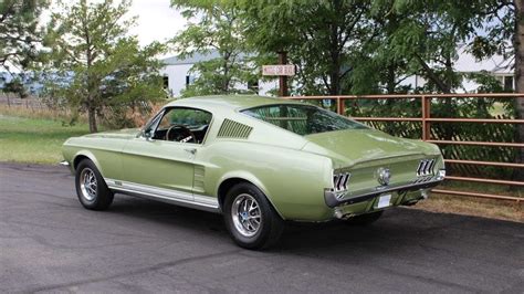 Diamond Green 1967 Ford Mustang