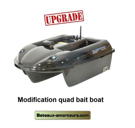 Upgrade modification éléctronique quad bait boat Bateaux amorceurs