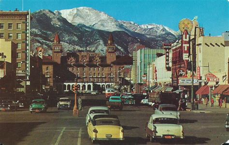 ON THE ROAD AGAIN: Pikes Peak Avenue - Colorado Springs, Colorado