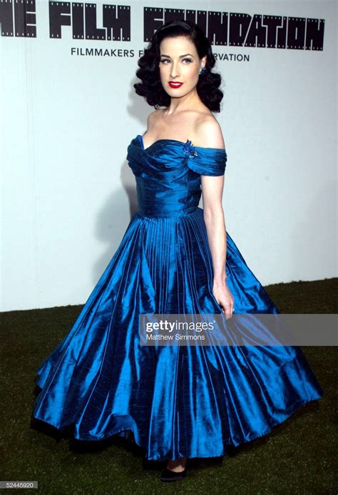 Ladies In Satin Blouses Dita Von Teese Blue Satin Dress