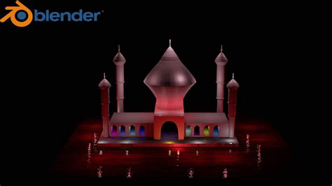 Mosque Modeling Blender Youtube