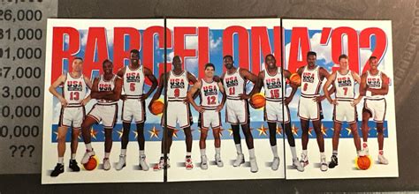 Skybox Barcelona Usa Basketball Dream Team Set Of