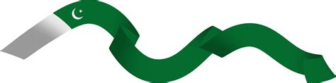 Pakistan Flag Ribbon Png