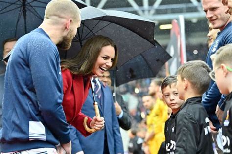 Hrh Princess Wales Meets Mascots Editorial Stock Photo Stock Image