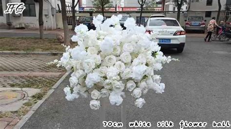 Ifg Customized Artificial Flower Ball Wedding Centerpieces Cm