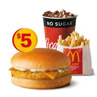 Deal Mcdonald S Cheesy Chicken Small Combo Frugal Feeds Nz