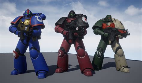 artstation space marine update