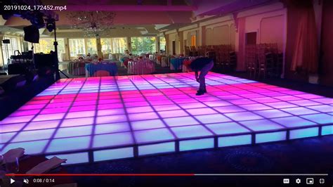 Chasing Light Up Dance Floor Rental Texas – LED Dance Floor USA