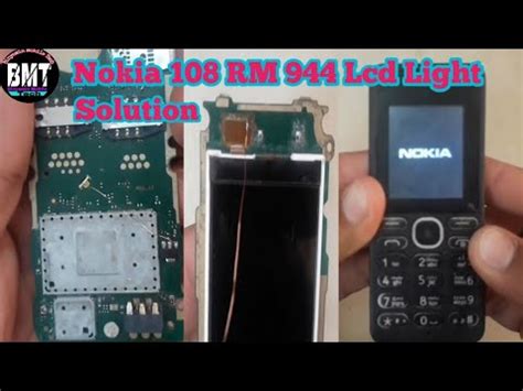 NOKIA 108 RM 944 Lcd Light Solution YouTube