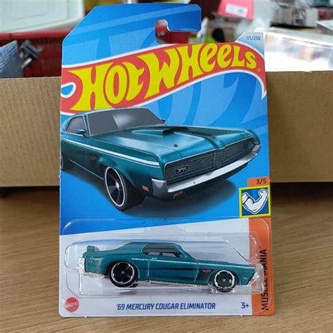 V HOT WHEELS MERCURY COUGAR ELIMINATOR BLUE Shopee Malaysia