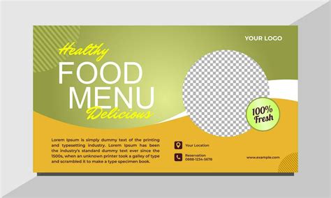 Banner Food Vector Design Template 28014367 Vector Art at Vecteezy