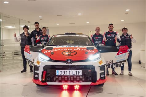 Toyota Breogán presenta su nuevo equipo para afrontar la TGR Iberian