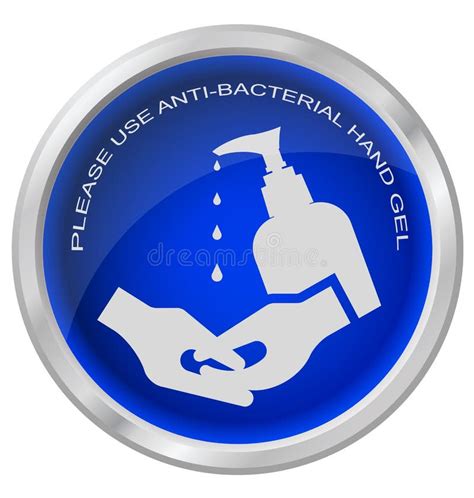 Anti Bacterial And Virus Solution D Shield Icon Stock Vector