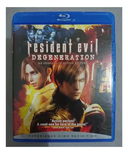 Filme Resident Evil Degeneração degeneration Em Blu ray MercadoLivre