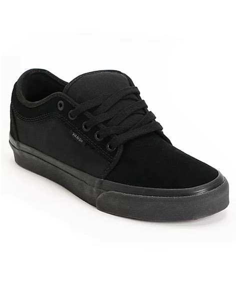 Vans Chukka Low All Black Skate Shoes