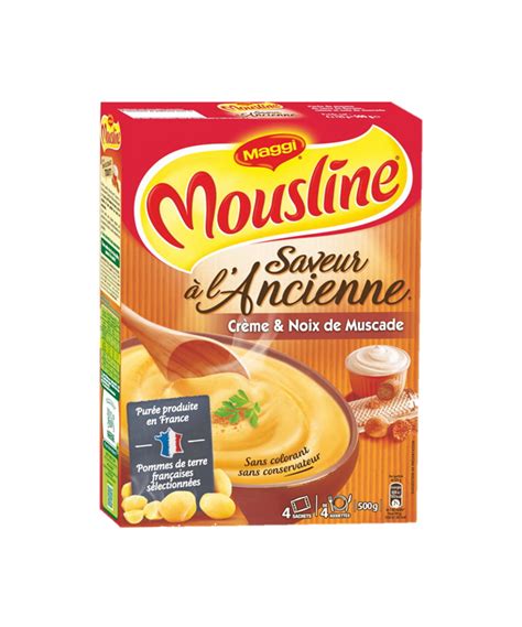 Mousline Cr Me Et Noix De Muscade Achat En Ligne