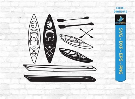 About Kayak Svg Kayak Paddle Svg Graphic By Designplanetbd Creative