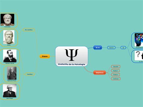 Evoluci N De La Psicolog A Mind Map