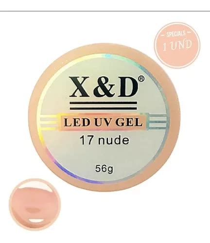 Gel Xed Pink Nude Para Alongamento Unhas Profissional 56g