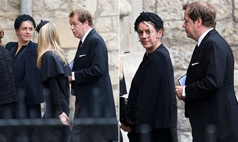 Queen Consorts Son Tom Parker Bowles Arrives At Westminster Abbey