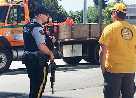 Cops With Semi Automatic Rifles ‘new Reality At Burnaby Events Rcmp