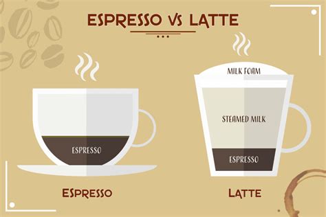 Espresso Vs Latte Differences Explained With Pictures Coffee Affection