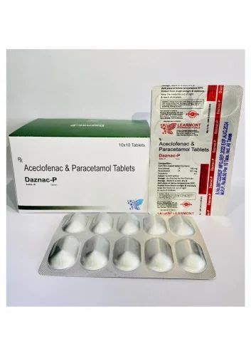 Aceclofenac Paracetamol Tablets At Rs Box Zerodol P Tablets In