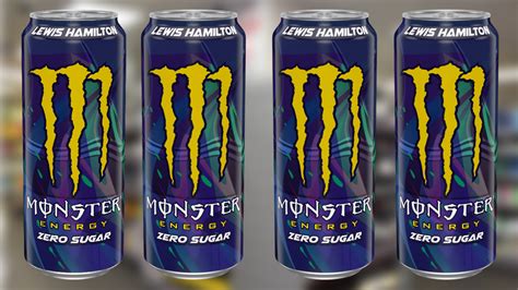 Monster Energy Partners With Lewis Hamilton For New Flavour Launch