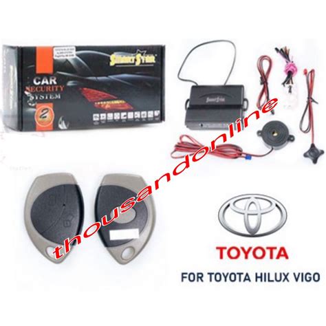 Toyota Hilux Vigo Innova Oem Plug Play Car Alarm Shopee