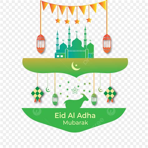 Eid Al Adha Vector Art PNG Eid Al Adha Line Transaprent Design Free