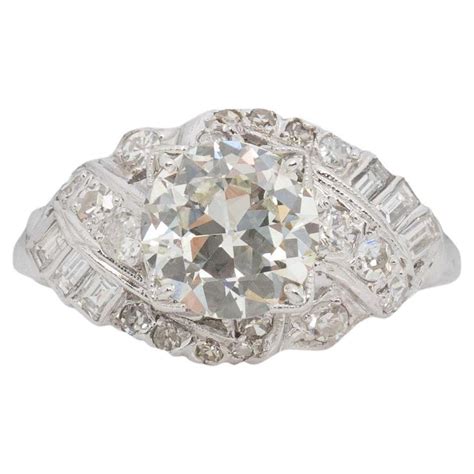 Art Deco Cluster Rings - 891 For Sale at 1stDibs | art deco diamond ...