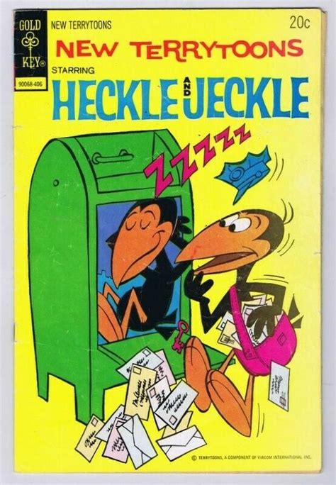 New Terrytoons 26 ORIGINAL Vintage 1974 Gold Key Comics Heckle Jeckle