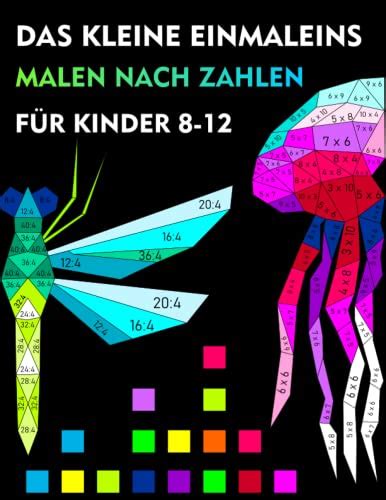 Malen Nach Zahlen Das Kleine Einmaleins Multiplikation Und Division