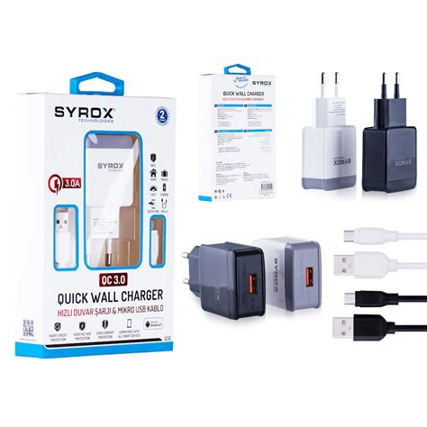 Syrox Q Micro Usb Giri Li A Samsung H Zl Arj Aleti Beyaz N