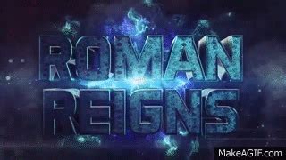 Roman Reigns Custom WWE Entrance Video (Titantron) on Make a GIF