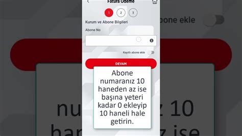 Ziraat Mobil İnternet Faturası Ödeme TTNET Vodafone Net Turk Net