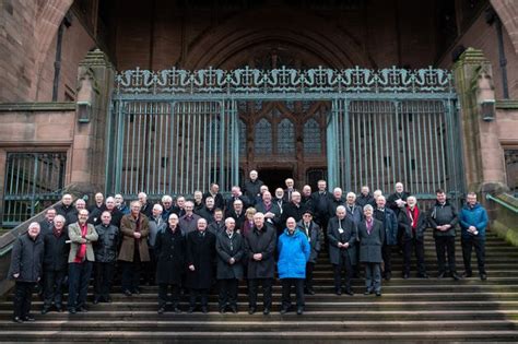 Catholic And Anglican Bishops Pray And Walk Together Between Liverpool