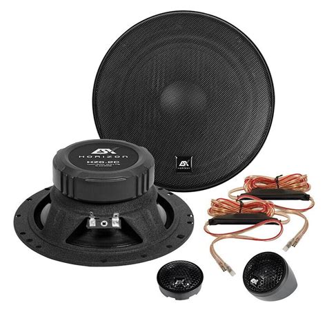 ESX HZ6 2C Arcas Altavoces 3 Ohm Par Para Coche 200W 2 Vias Separados