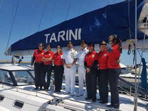 INSV Tarini Navy S All Women Crew To Reach Goa After Sailing Around