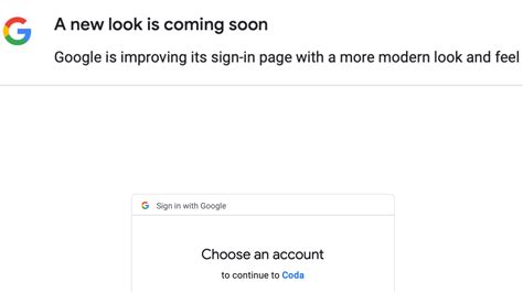 Google Teases Redesign For Sign In With Google With A New Look On The