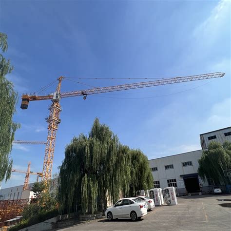 High Load 6t 8t 10t Radius 60m Tower Crane Tower Cranes And Tower