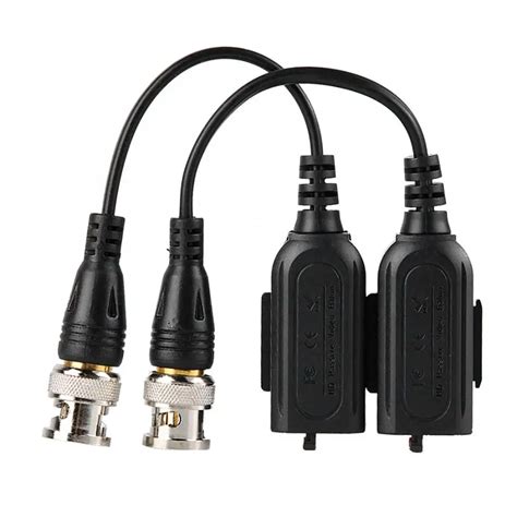 10 Pairs Hd 8mp Video Balun Cctv Twisted Pair Transmitter Connecter Video Baluns For Tvicviahd