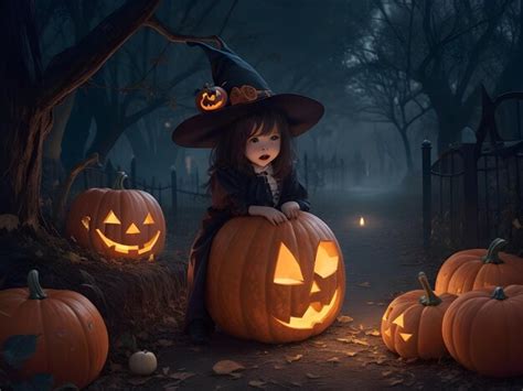 Premium Photo Halloween Pumpkin And Bat Background