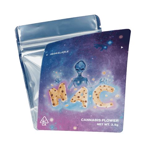 Mac Mylar Bags Labelled Or Unlabelled Strain Labels